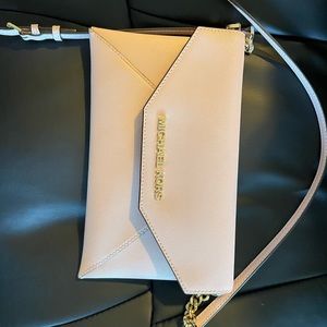 Authentic MK leather crossbody bag